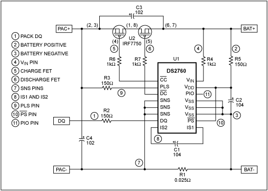 DS2760锂离子电池监测与保护电路的测试与校准
