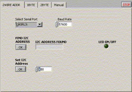 运用LabView控制DS3900串口通信模块的技术办法