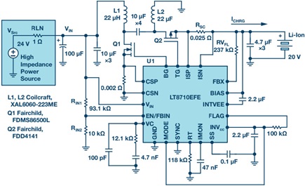 SEPIC，升压，逆变和反激控制器解决了高阻抗，长工业电源线的电压降问题