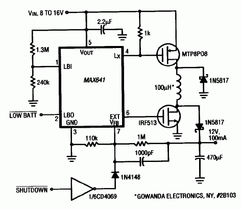 降压/升压转换器成功地解决了与密封铅酸电池相关的宽输入电压摆动调节12V的挑战