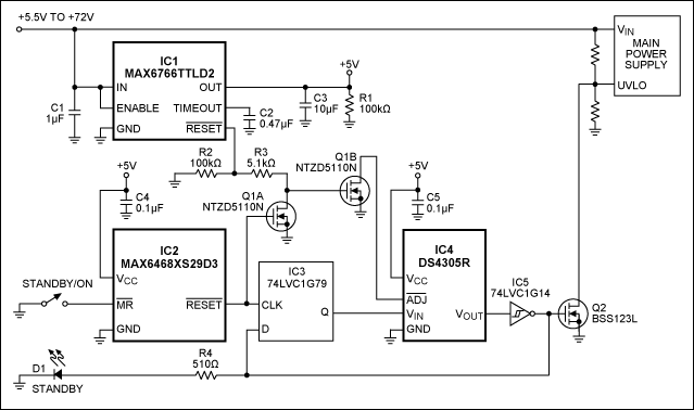 可编程电压基准(DS4305)作为单比特非易失性存储单元的处置方案
